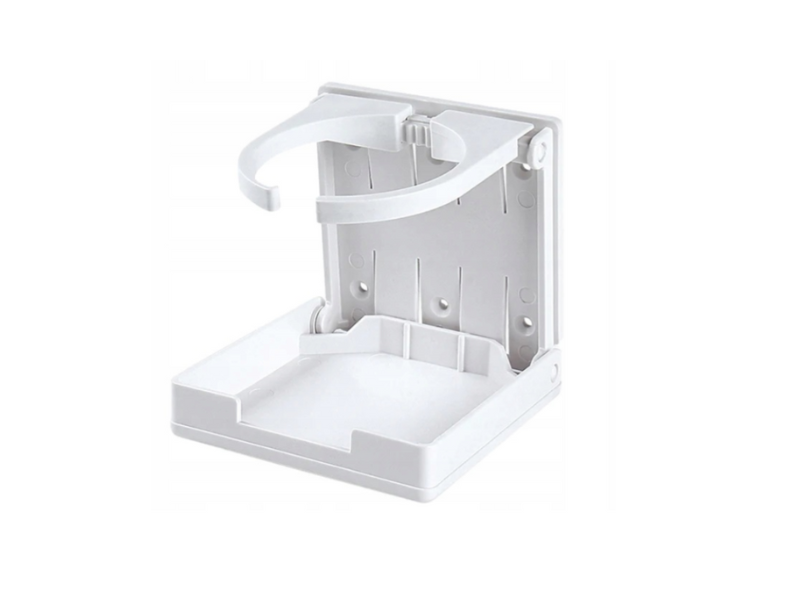 UCHWYT SKŁADANY NA KUBEK, BUTELKĘ SFTS1-01 BIAŁY




